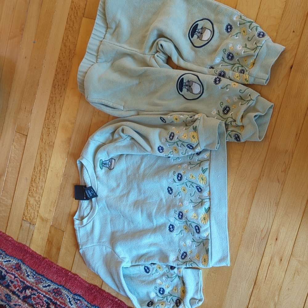 My Neighbor Totoro Embroidered Set